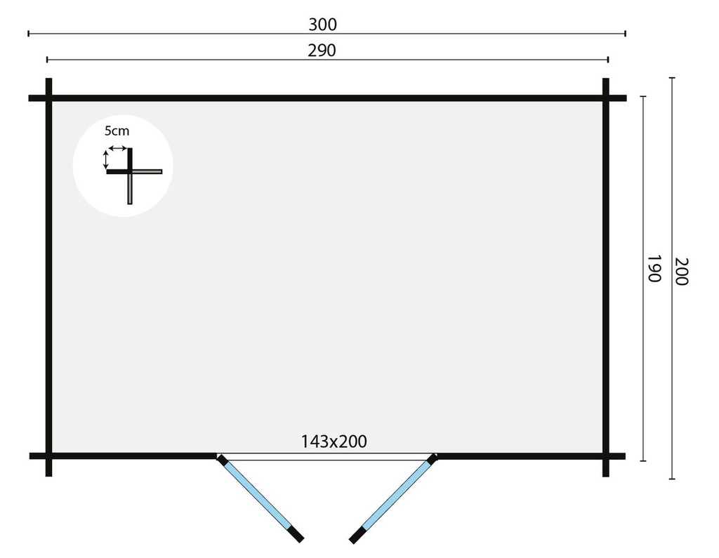 Plattegrond en afmetingen