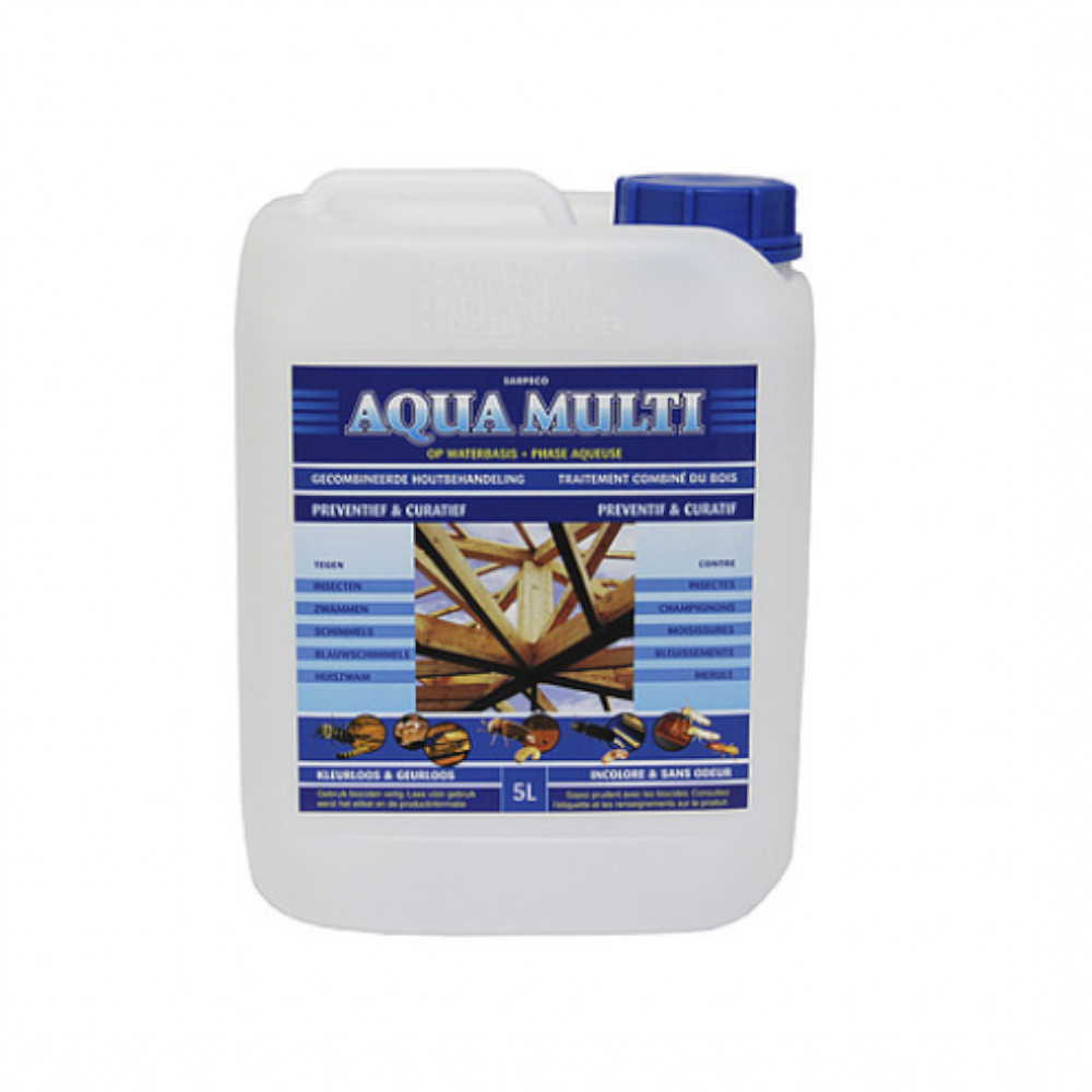 Sarpeco Aqua Multi Gecombineerde Houtbehandeling 5L