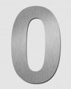 Huisnummer Modern Inox/RVS 15cm (per stuk)